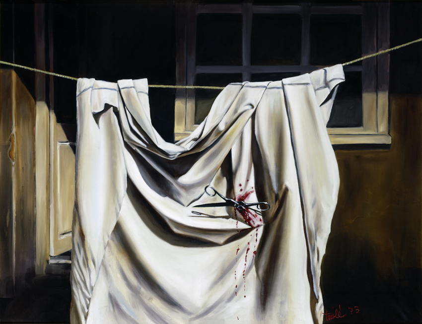 vignette oeuvre Antoni Taul&eacute; - Blessure du vide (Ferida del vuit)