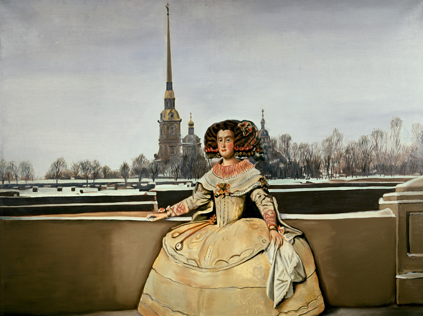 vignette oeuvre Antoni Taul&eacute; - L�Infante Maria Teresa � Leningrad
