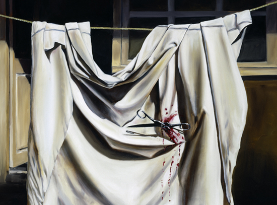 vignette oeuvre Antoni Taul&eacute; - Blessure du vide (Ferida del vuit)