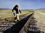 vignette oeuvre Antoni Taul&eacute; - Via (Voie ferr�e)