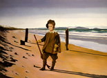 vignette oeuvre Antoni Taul&eacute; - Le Prince Baltasar Carlos sur la plage de Copacabana, 1635