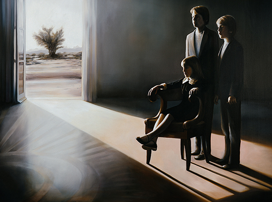 vignette oeuvre Antoni Taul&eacute; - Morning light, Flint, Damien and Piper
